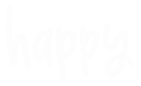 Happy Text Sticker
