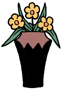 Flower Sticker by Ruppert Tellac