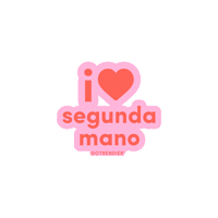 Second Hand Love Sticker by GoTrendier