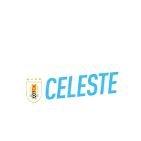 La Celeste Football Sticker by Selección Uruguaya - AUF