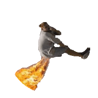 Fire Fart Sticker by imoji