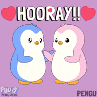I Love You Party GIF by Pudgy Penguins