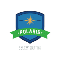 Polariskampen polaris buiten kampen beleef Sticker