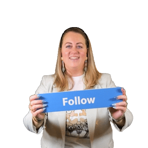 Follow Sticker by Social Roots