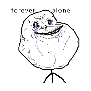 alone STICKER by imoji