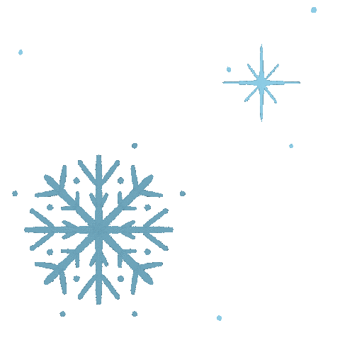 Christmas Snow Sticker