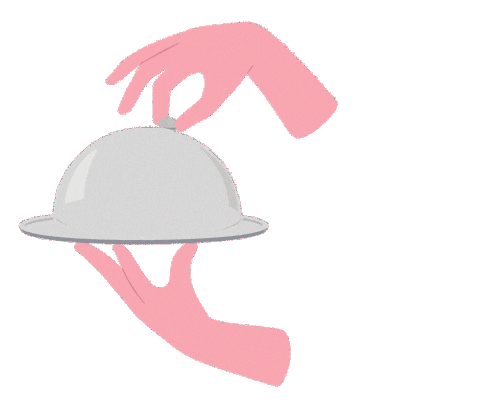 Timeleft giphyupload food hands dinner Sticker