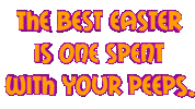 Easter Bunny Love Sticker by OpticalArtInc.