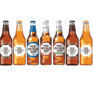 OldSpeckledHenOfficial drink beer cheers brewery Sticker