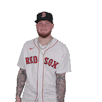 Point Up Red Sox Sticker by Boston Red Sox