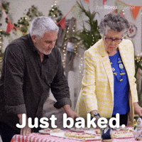 Just baked