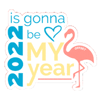 Happy Offsetnutrition Offset Abnehmen Newyear Newme 2022 Miyummy Prettyneme Sticker by OFFSET Nutrition