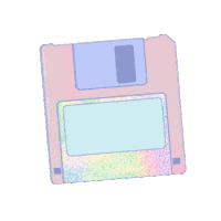 shesarebelart 90s aesthetic job pc Sticker