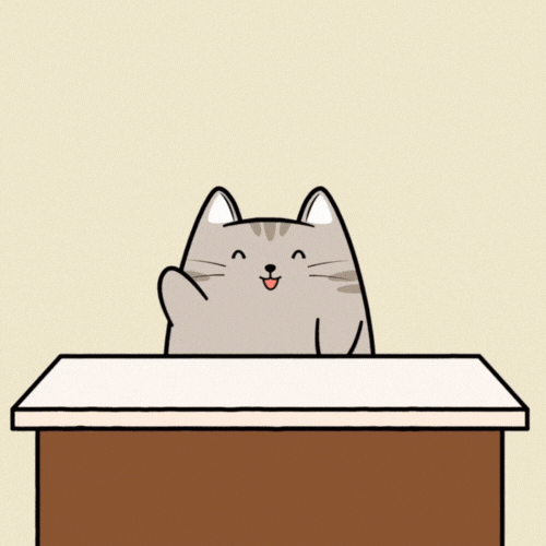 Happy Cat GIF by MESA My Emotional Support Animal