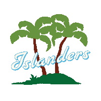 sick palm trees Sticker by Moda Operandi