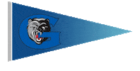 GeorgianCollege heart logo blue green Sticker
