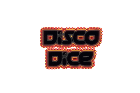 Party Color Sticker by DISCO DICE