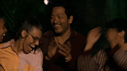 Happy Friends GIF by Survivor CBS