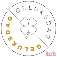 Luck Geluk Sticker by Libelle.nl