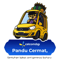 Telco Balikkampung Sticker by CelcomDigi