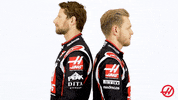 haasf1team f1 formula 1 haas back to back GIF