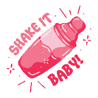 Shake It Cocktail Sticker by BABY Pink Gin