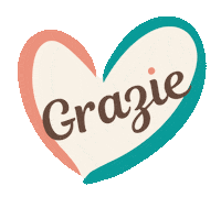 scriviciochevivi heart thanks cuore grazie Sticker