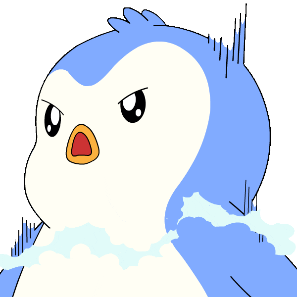 Angry Penguin Sticker by Pudgy Penguins