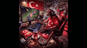 Turkish Flag GIF by UGCPazar