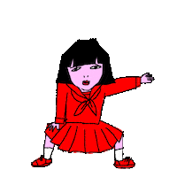 Okappa Sticker