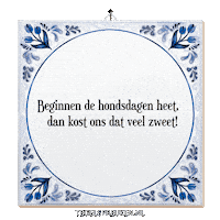 Humor Ontspanning Sticker by Tegelspreuken.nl