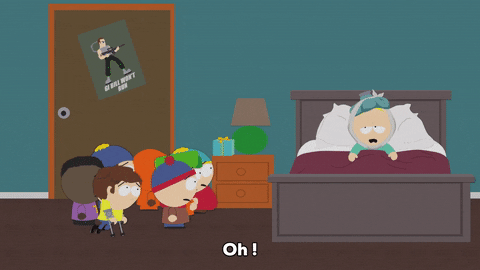 Stan Marsh Bed GIF by South Park