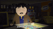 happy randy marsh GIF by South Park 