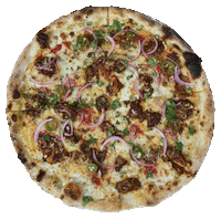 al pastor pizza Sticker by foodbabyny