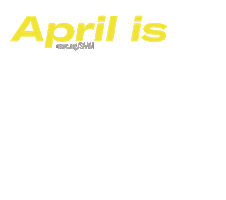 Sexual Assault April Sticker by National Sexual Violence Resource Center