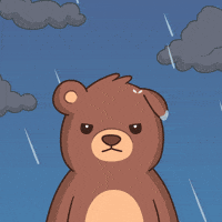Sad Teddy Bear GIF by BEARISH