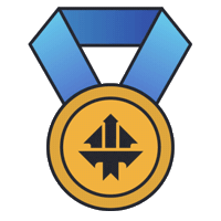 Medal Win Sticker by TopTier Trader