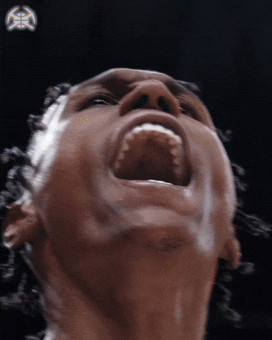 Hype Yell GIF by Denver Nuggets
