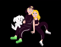 thetwofakeblondes lifeline puppy dog husband and wife malachi GIF