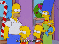 homer simpson christmas GIF