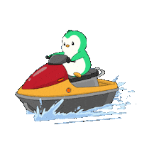 Fun Penguin Sticker by Abster