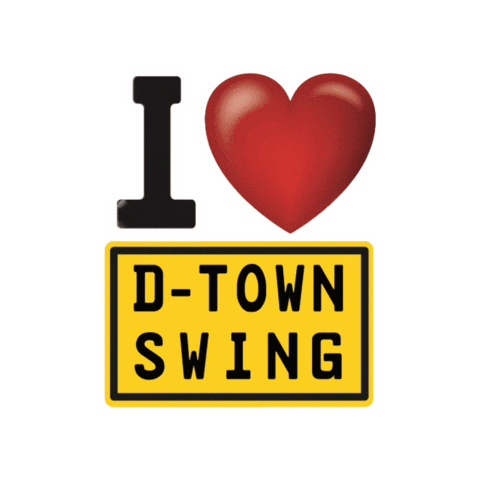 I Love Dance Sticker by Tanzschule Dresen