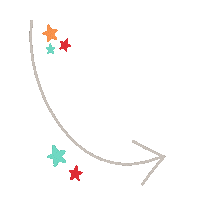 Look Arrow Sticker