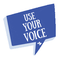 Useyourvoice Sticker by AllianceforEDA