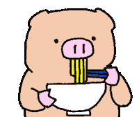 Coffee Pig Sticker