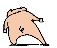 Coffee Pig Sticker