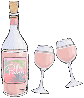 Wine Bottle Hearts Sticker by Château D'Esclans