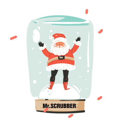 Christmas Santa Sticker by MrSCRUBBER