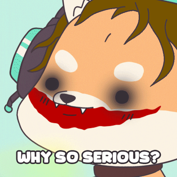 Serious The Joker GIF by WUFFI