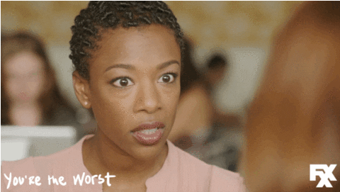 samira wiley no GIF by You're The Worst 
